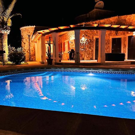 Villa Sanchez In Strandnahe Mit Pool, Jacuzzi, Klima, Wifi, Gas Bbq Сантаньї Екстер'єр фото