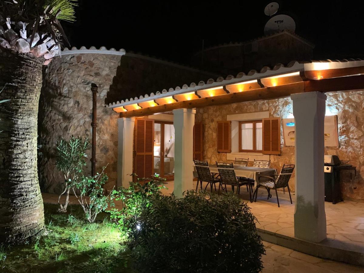 Villa Sanchez In Strandnahe Mit Pool, Jacuzzi, Klima, Wifi, Gas Bbq Сантаньї Екстер'єр фото