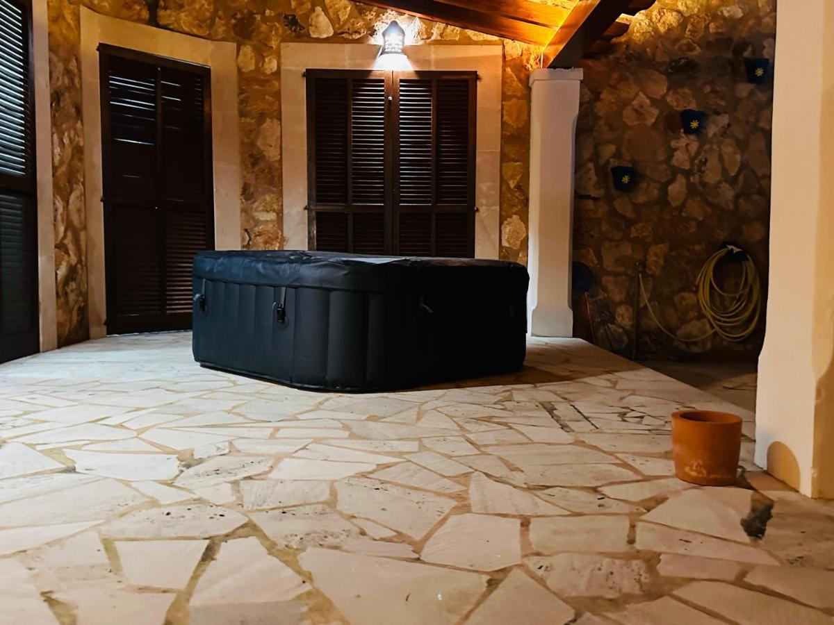 Villa Sanchez In Strandnahe Mit Pool, Jacuzzi, Klima, Wifi, Gas Bbq Сантаньї Екстер'єр фото